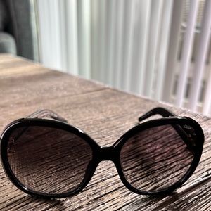 Chloe Oval Sunglasses CE651S 001 Black 651